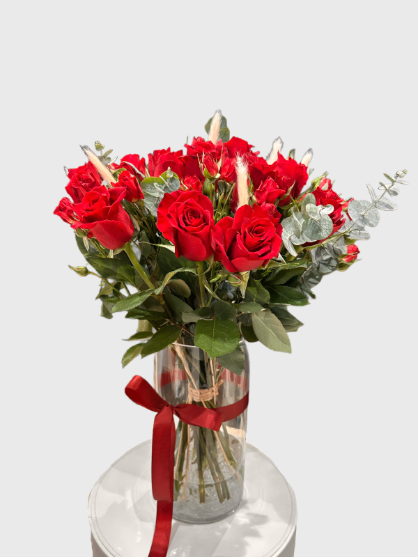 Love is you vase arrangement