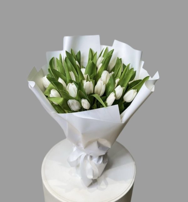 White Tulips Bouquet