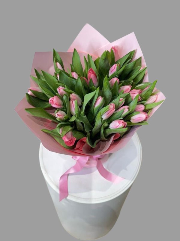 Pink Tulips Bouquet